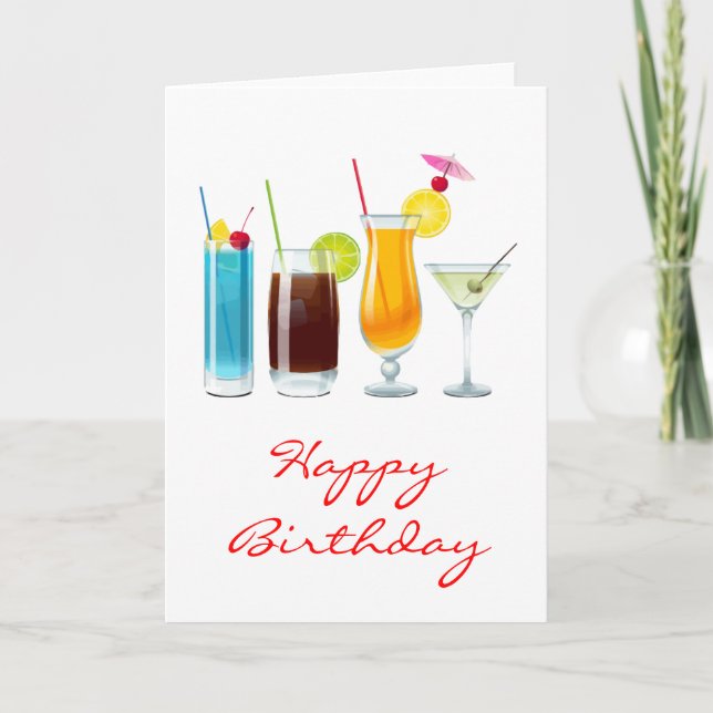 Happy Hour Card (Front)