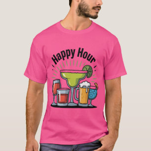Happy Hour – Fun & Casual T-Shirt Design