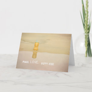 HAPPY HOUR Greeting Card