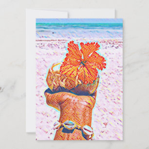 Happy Hour in Paradise Greeting Card