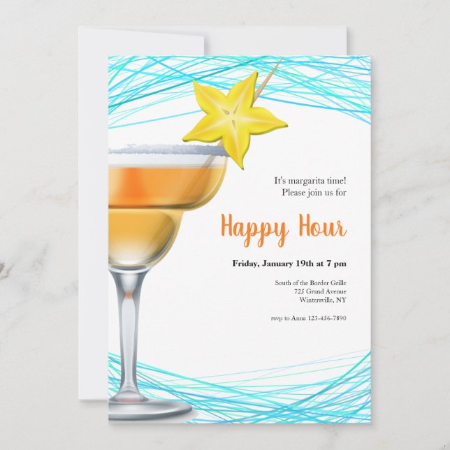 Happy Hour Invitation (Front)