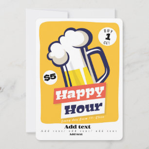 Happy Hour Invitation