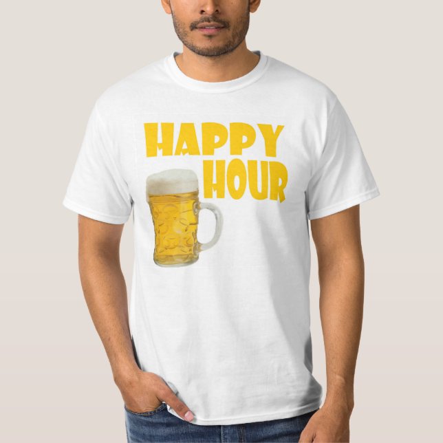 happy hour mens t-shirt (Front)