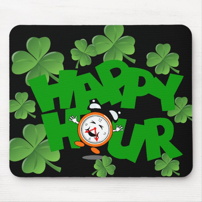 Happy hour mouse mat (Front)