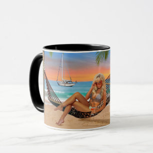 Happy Hour on the Beach Mug
