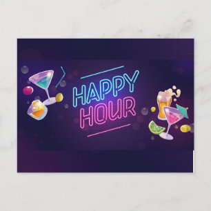 Happy Hour Postcard