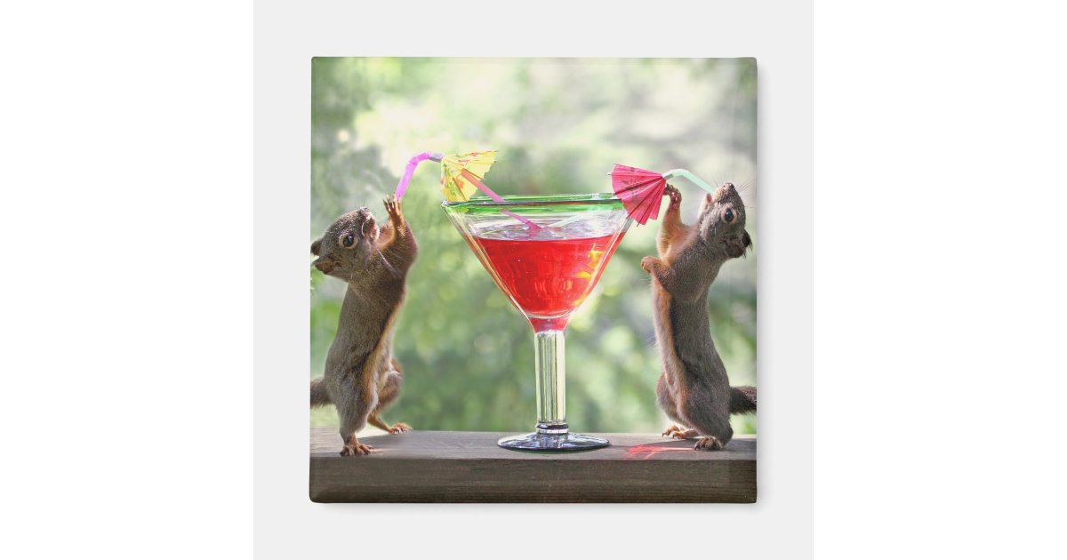 Happy Hour Squirrels Zazzle