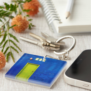 Happy hours key ring