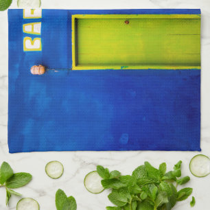 Happy hours tea towel