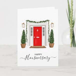 Happy house anniversary housiversary referral card