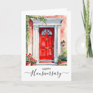 Happy house anniversary housiversary referral card