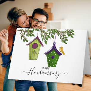 Happy house anniversary housiversary referral card