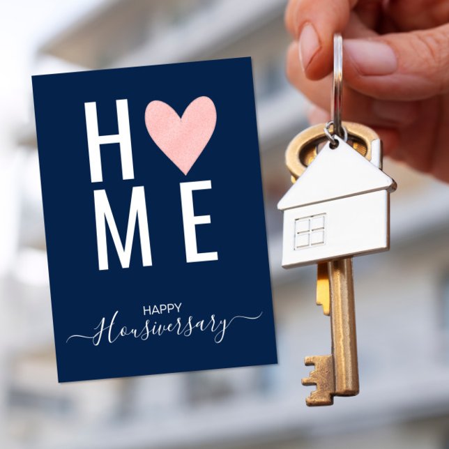 Happy house anniversary housiversary referral card (Creator Uploaded)