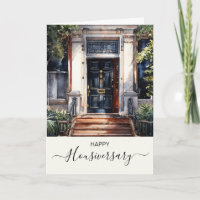 Happy house anniversary housiversary referral card