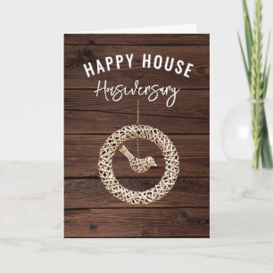 Happy House Anniversary Referral Card –