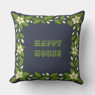 Happy house cushion