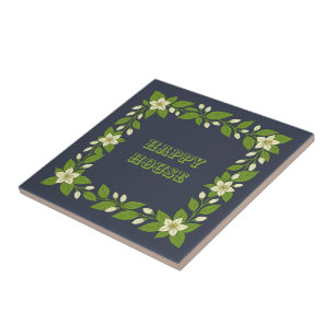 Happy house tile