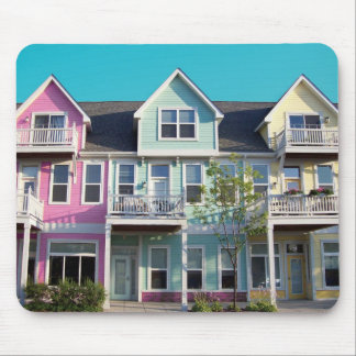 Happy Houses Mouse Mat