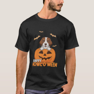 Happy Howl o ween Dog Pumpkin Halloween Beagle T S T-Shirt