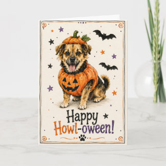 Happy Howl-Oeen Greeting Card