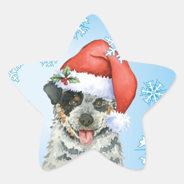 Happy Howliday ACD Star Sticker (Front)