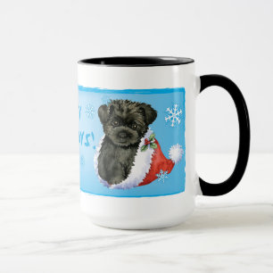 Happy Howliday Affenpinscher Mug