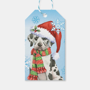 Happy Howliday Great Dane Gift Tags