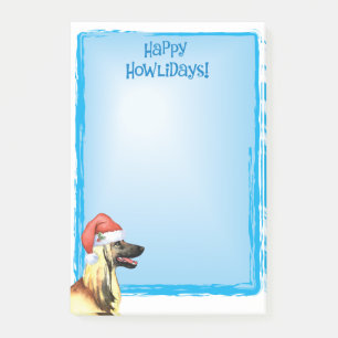 Happy Howlidays Afghan Post-it Notes
