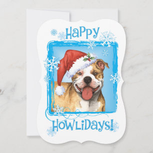Happy Howlidays APBT Holiday Card