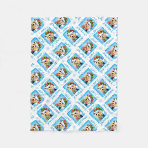 Happy Howlidays Australian Terrier Fleece Blanket