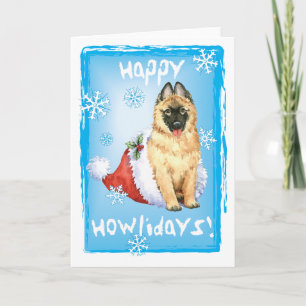 Happy Howlidays Belgian Tervuren Holiday Card