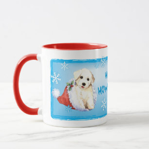 Happy Howlidays Bichon Mug
