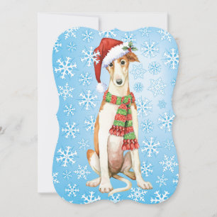 Happy Howlidays Borzoi Holiday Card