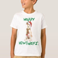 Happy Howlidays Borzoi T-Shirt