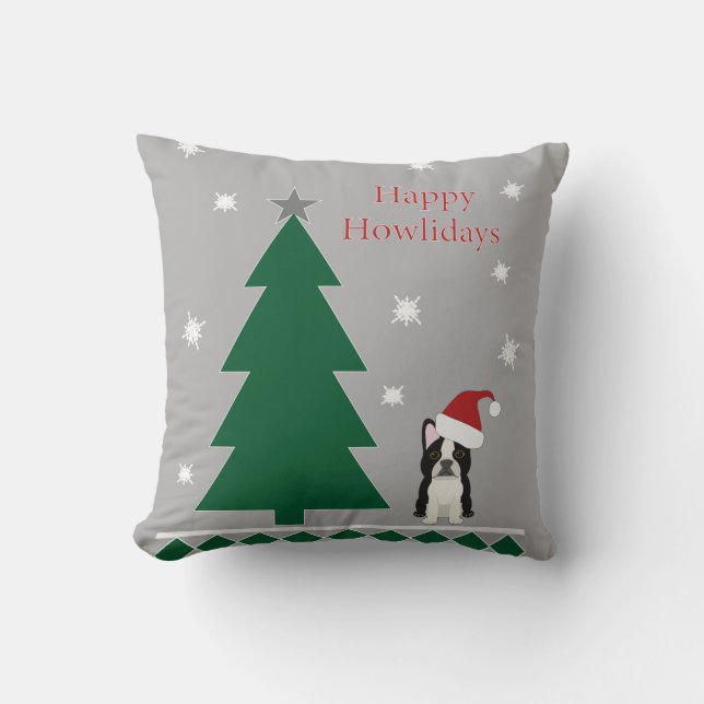 Happy Howlidays Cushion (Front)