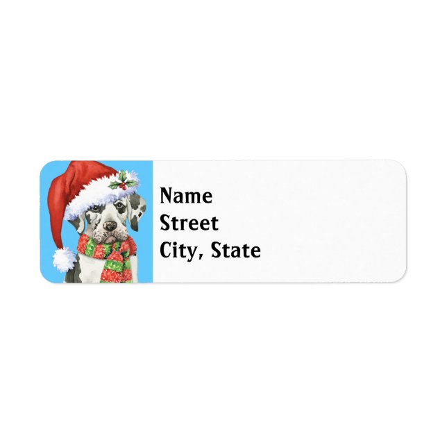 Happy Howlidays Great Dane (Front)