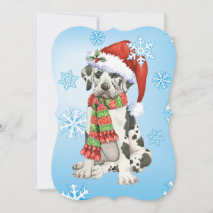 Happy Howlidays Great Dane Holiday Card