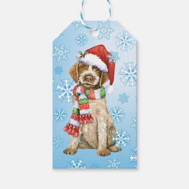 Happy Howlidays Griffon Gift Tags (Front)