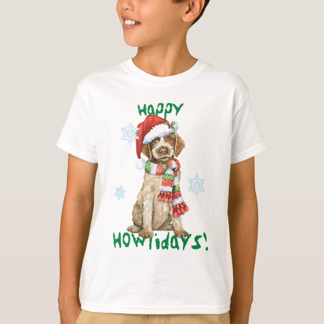 Happy Howlidays Griffon T-Shirt (Front)