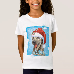 Happy Howlidays Irish Wolfhound  T-Shirt