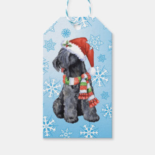 Happy Howlidays Kerry Blue Terrier Gift Tags