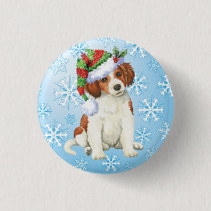 Happy Howlidays Kooikerhondje 3 Cm Round Badge