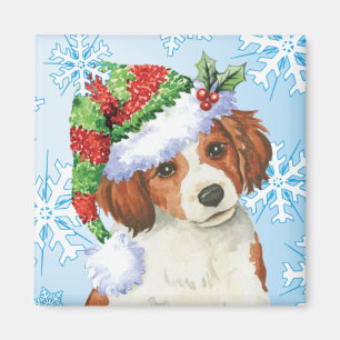 Happy Howlidays Kooikerhondje Magnet