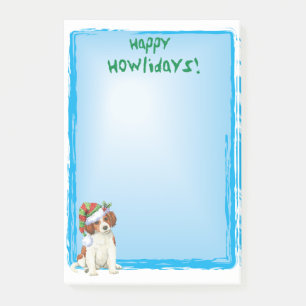 Happy Howlidays Kooikerhondje Post-it Notes