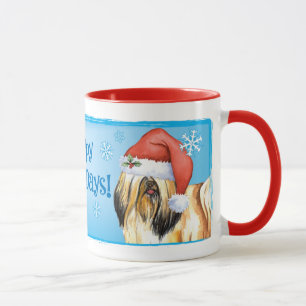 Happy Howlidays Lhasa Apso Mug