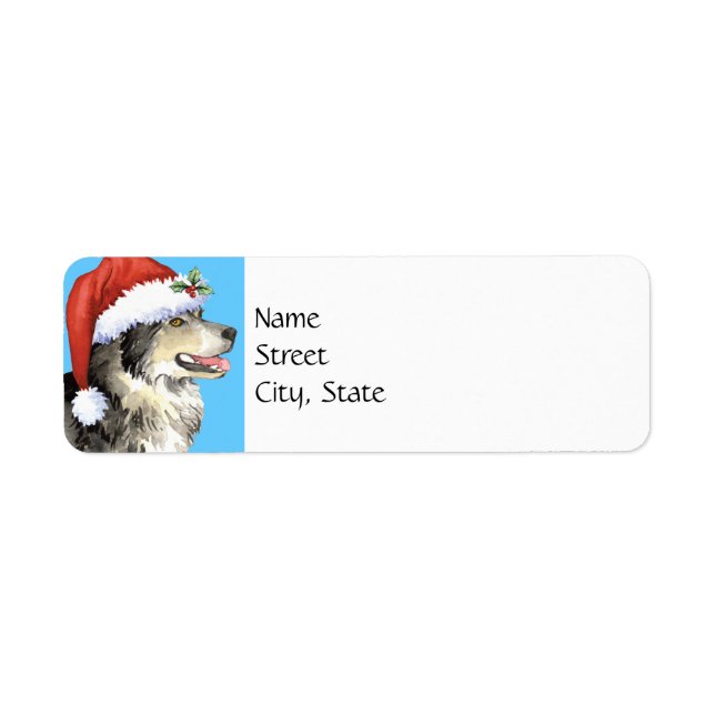 Happy Howlidays Malemute (Front)