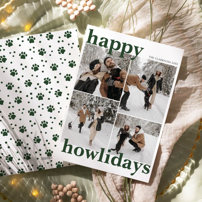 Happy Howlidays Modern Pet Holiday (Creator Uploaded)