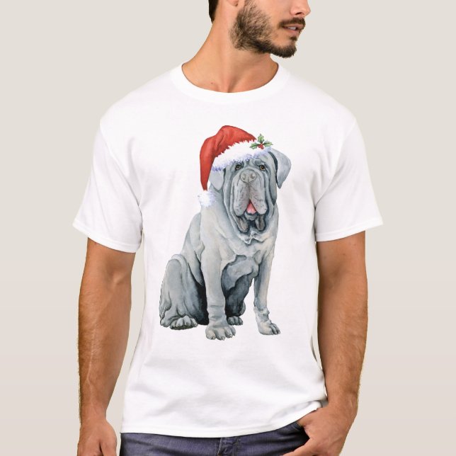 Happy Howlidays Neapolitan Mastiff T-Shirt (Front)