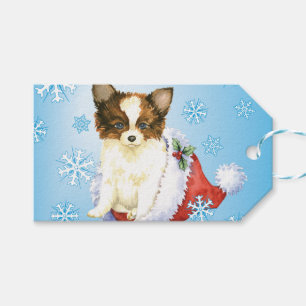 Happy Howlidays Papillon Gift Tags