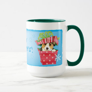 Happy Howlidays Pembroke Welsh Corgi Mug